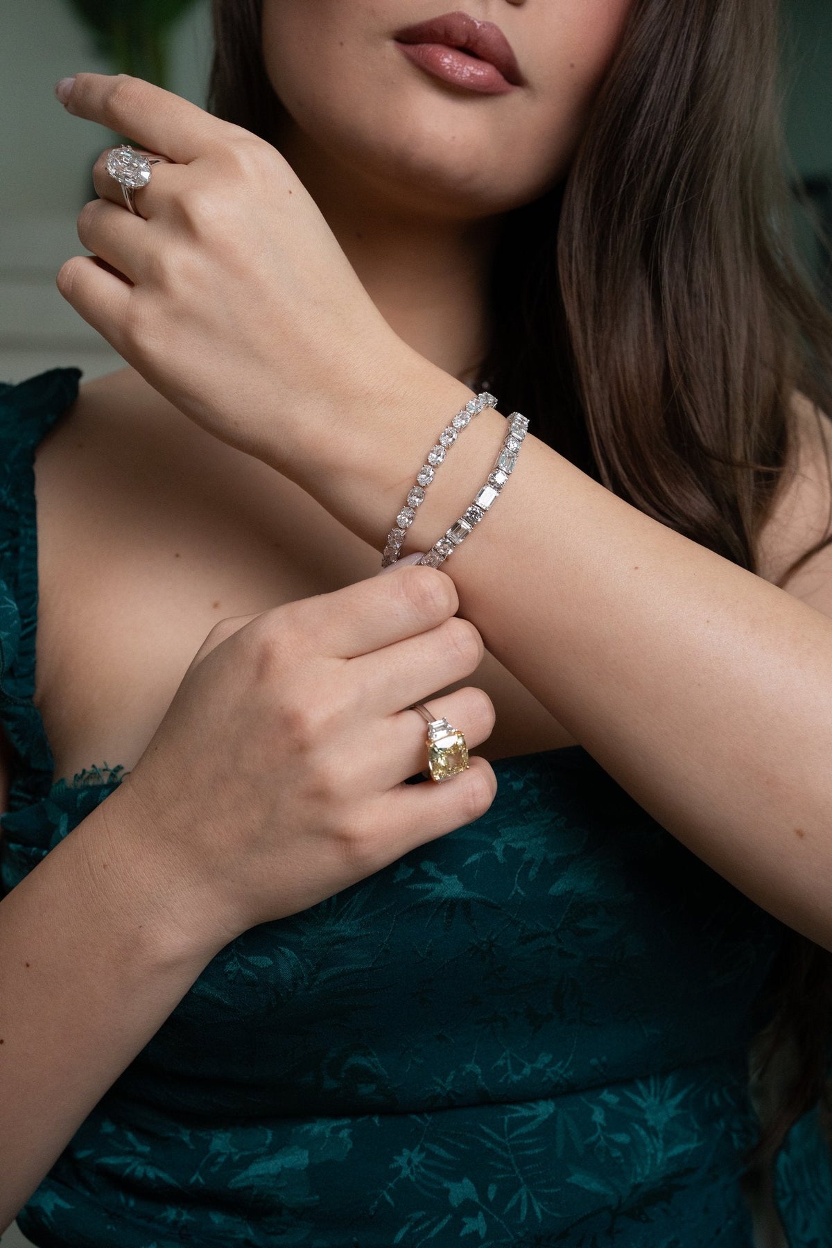 Stellar Gems lab-grown diamond bracelet collection banner