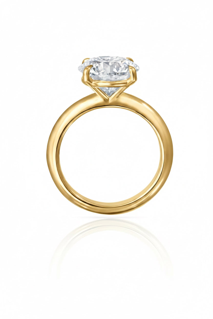 Round Brilliant Solitaire Ring