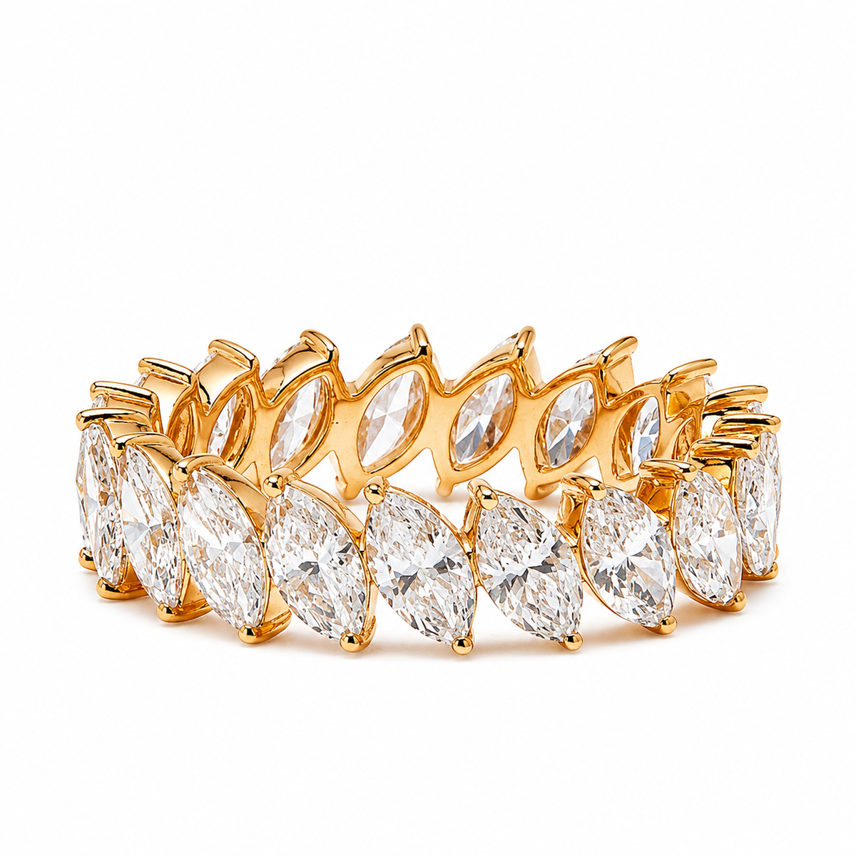 Marquise Eternity Band