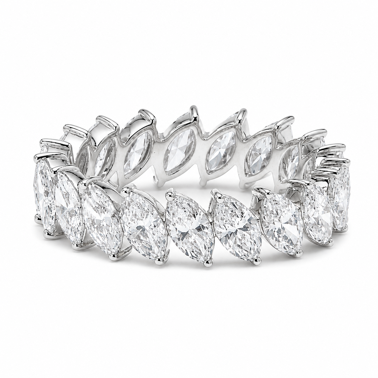 Marquise Eternity Band