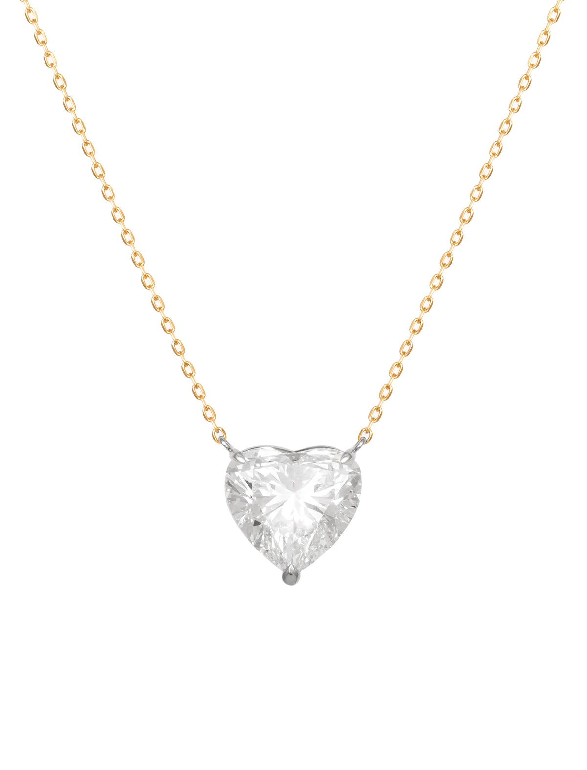 Heart Solitaire Necklace