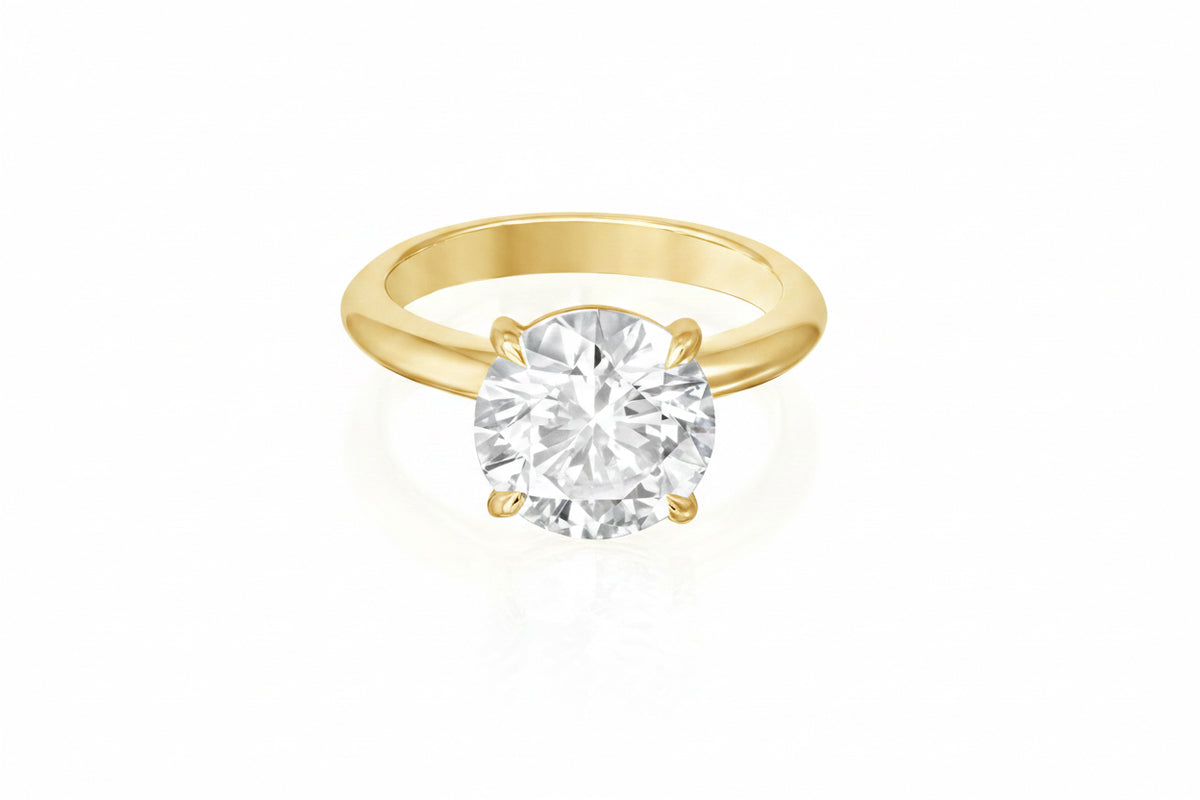 Round Brilliant Solitaire Ring