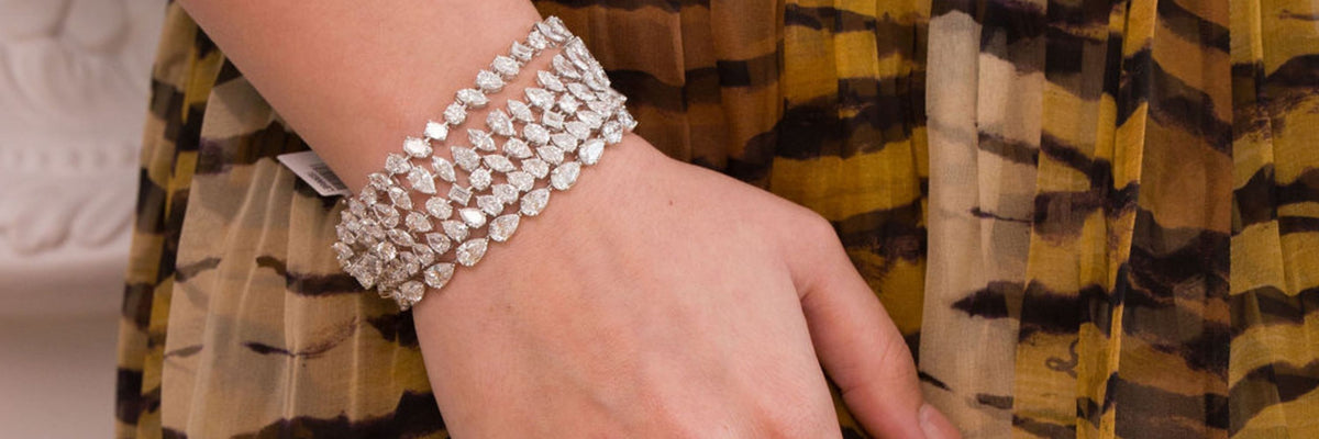 Stellar Gems lab-grown marquise diamond bracelet collection banner
