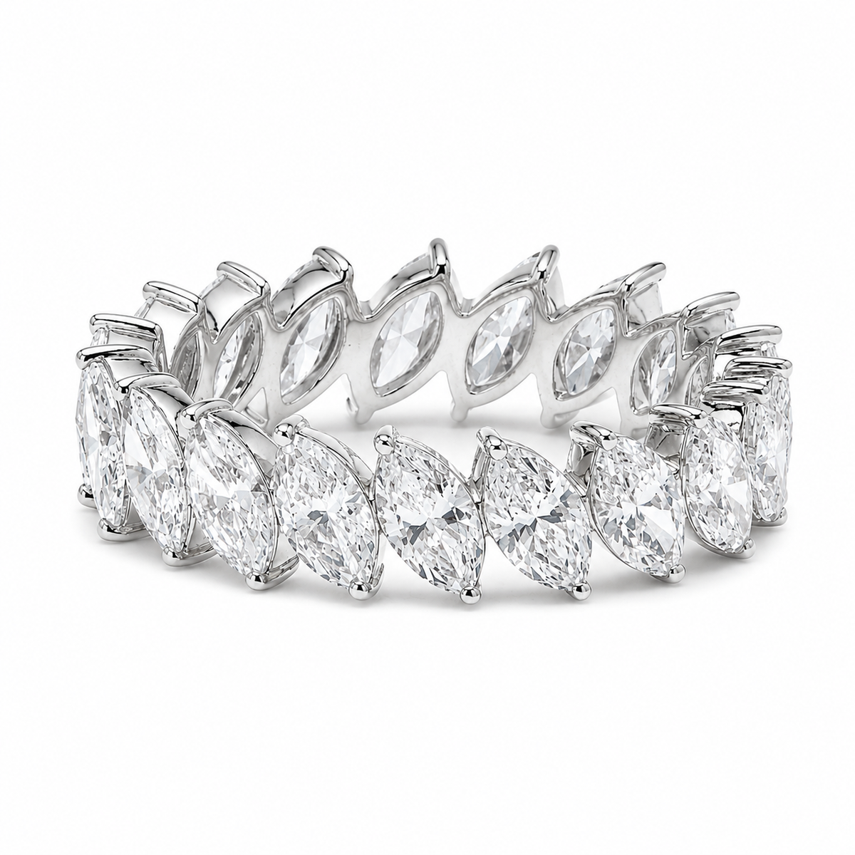 Marquise Eternity Band