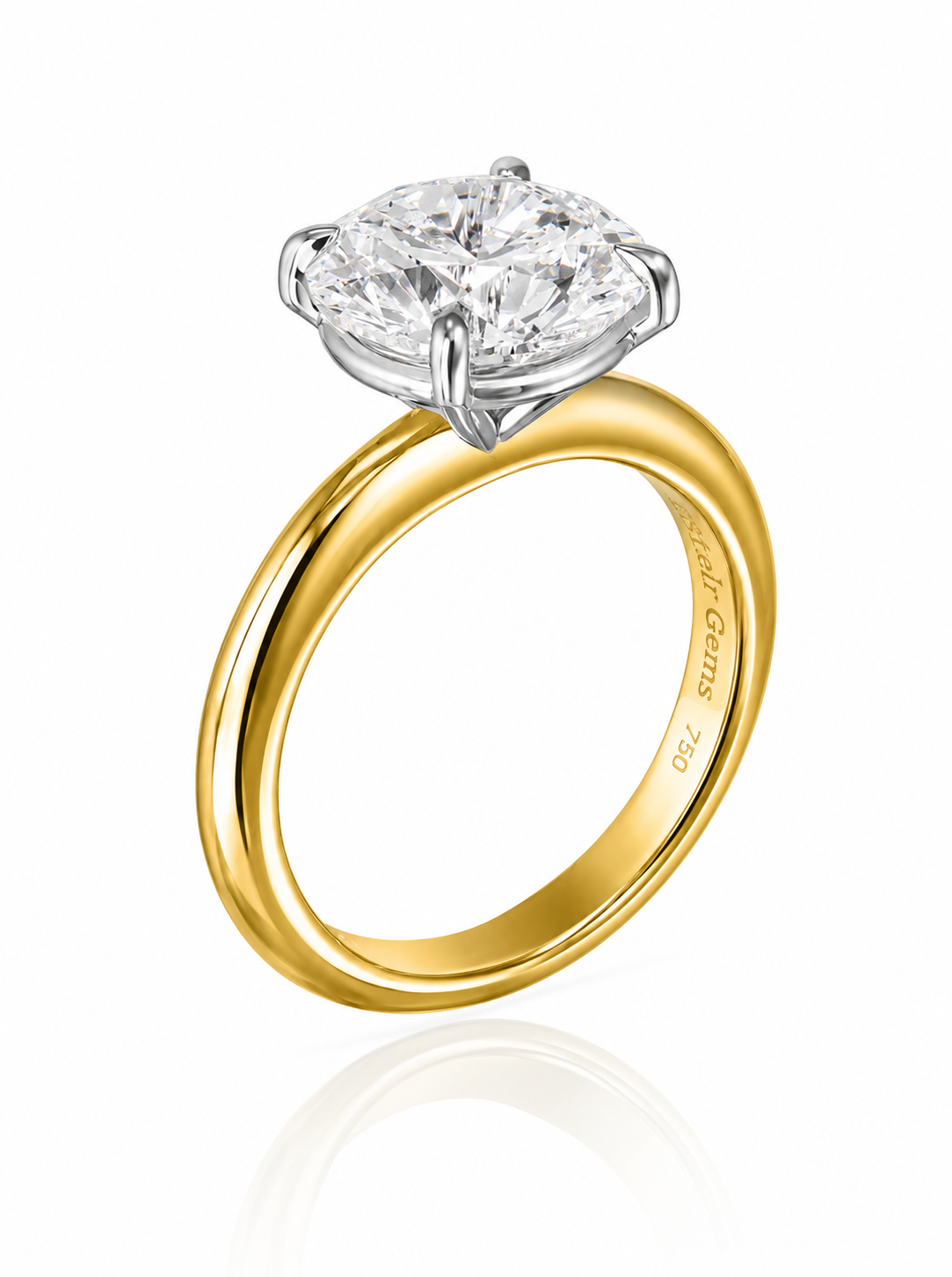 Round Brilliant Solitaire Ring