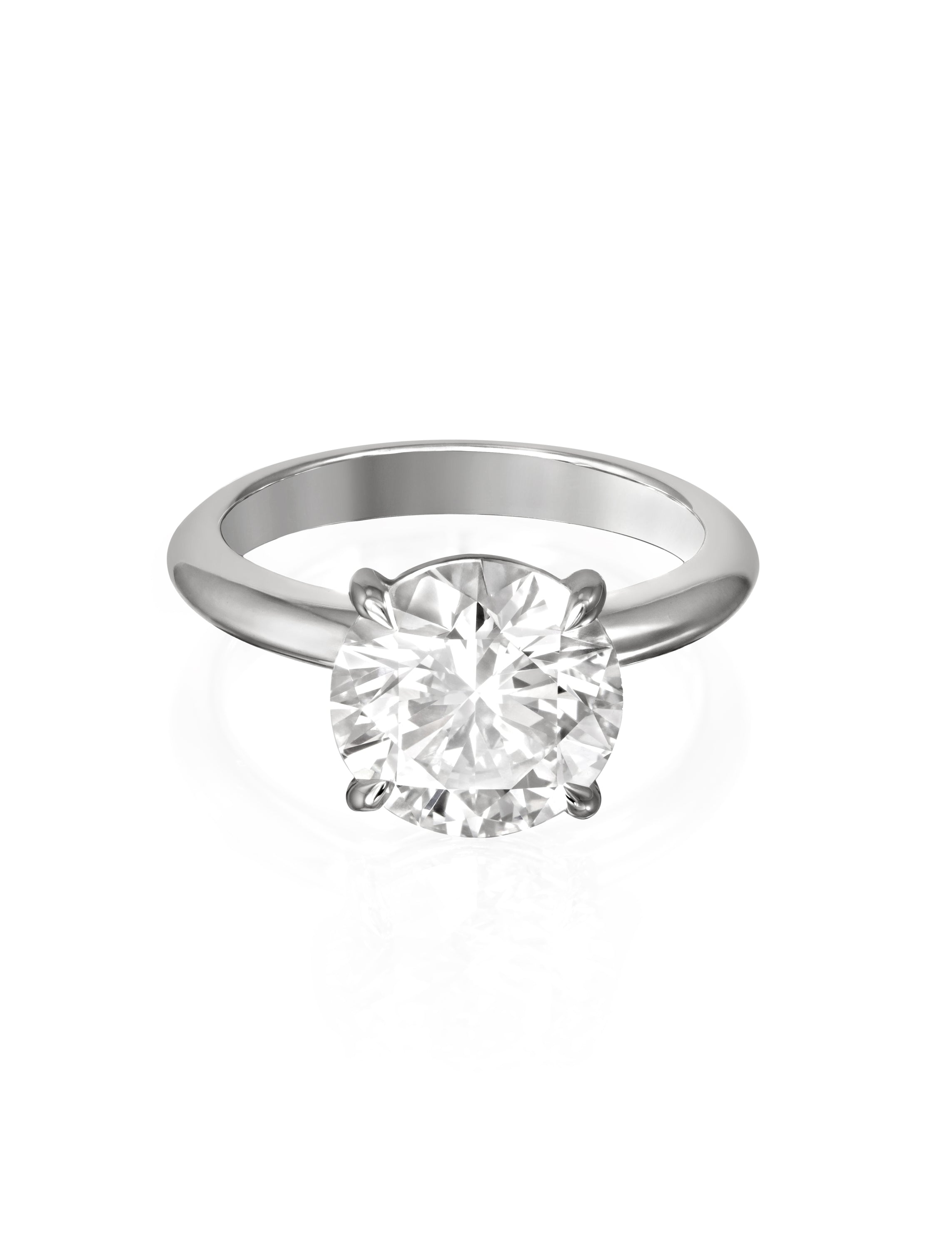 Round Brilliant Solitaire Ring